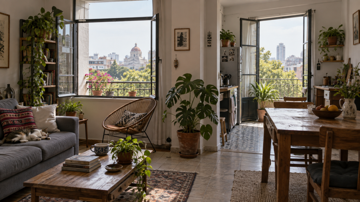 Ventilación cruzada para hogares de la CDMX. Imagen editorial.