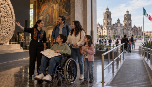 Cómo armar una ruta cultural accesible. Imagen editorial.