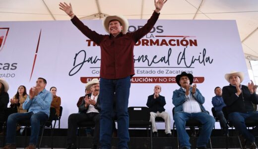 Obras de rehabilitación carretera anunciadas para los municipios de Zacatecas.
